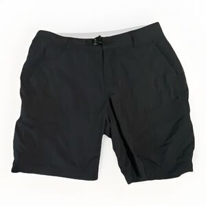 REI Co-op Cargo Shorts Size 8 Black Hiking Outdoor Camping Women's Pockets